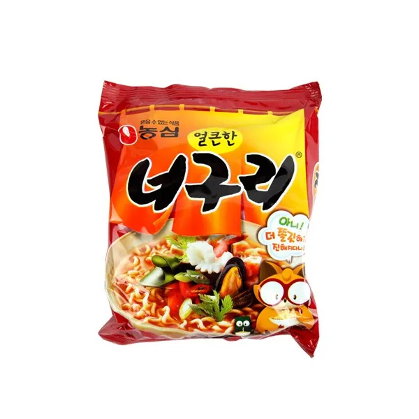 농심 얼큰너구리120g X 20 라면 봉지라면 야식 218_농심얼큰너구리 X 20 120g
