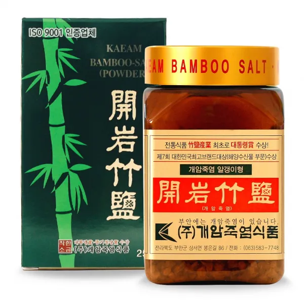 개암죽염 9회죽염 알갱이 250g 1개