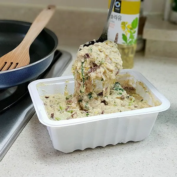 다예 녹두전 반죽 1kg 1팩