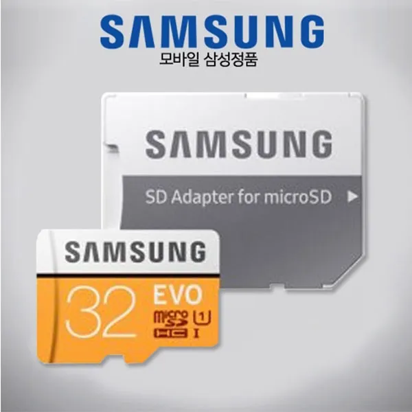 삼성전자 EVO 마이크로SD MB-MP64GA/KR + SD 어댑터, 32GB