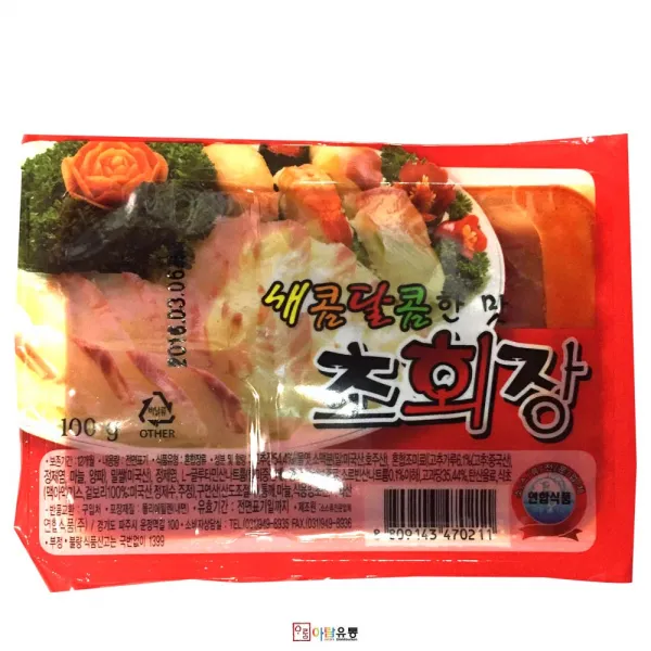 연합식품 초회장(초장) 100g x40개 박스, 1box