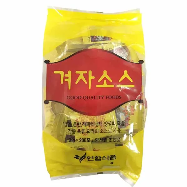 연합식품 겨자소스 3g x200개, 1개