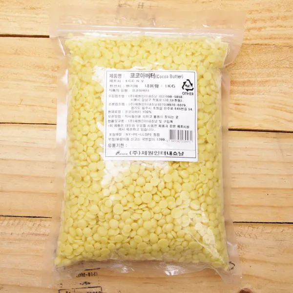 달곰베이킹 카카오버터 1kg 1개
