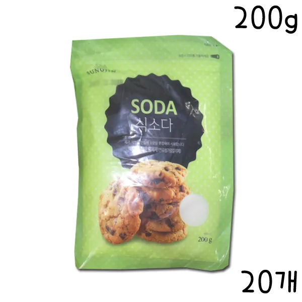 T/성진식품 식소다200g -20개/제과.제빵만들때사용/성진식품, 단일상품