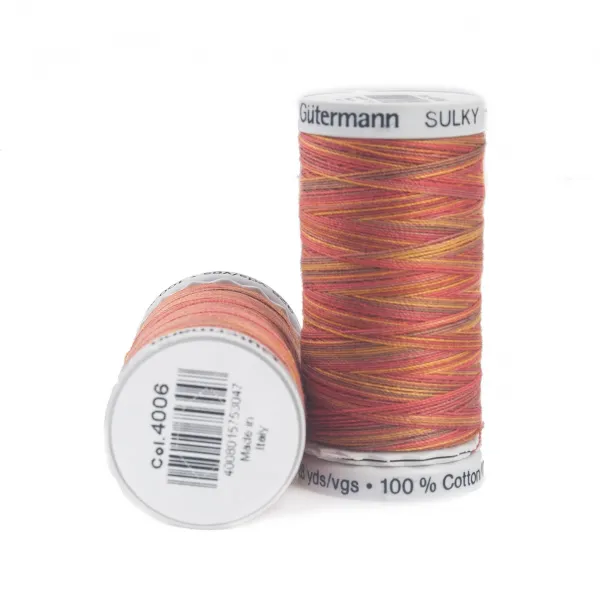 독일 명품 구터만 면복합사 레인보우실 300m, 4006