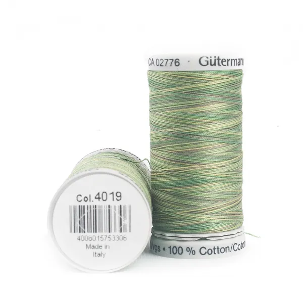 독일 명품 구터만 면복합사 레인보우실 300m, 4019