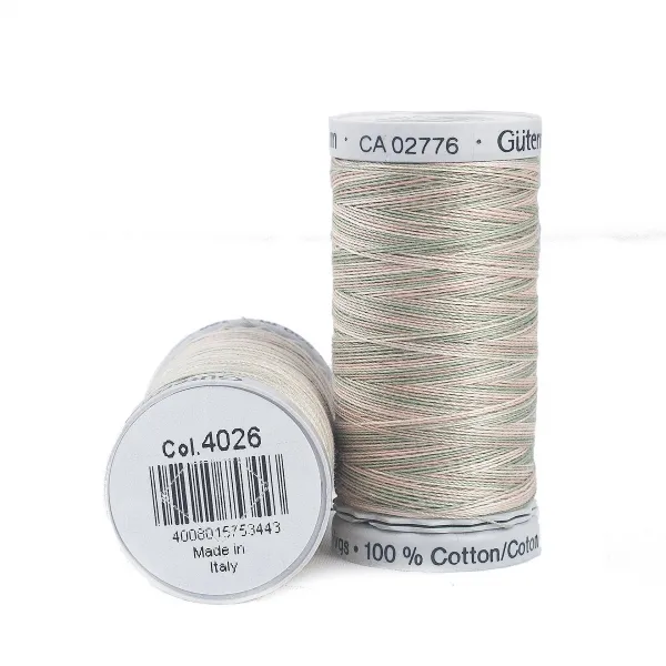 독일 명품 구터만 면복합사 레인보우실 300m, 4026