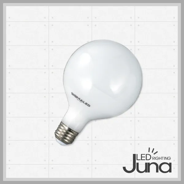 주나조명 LED볼구(BULB) 16W, 전구색, 1개