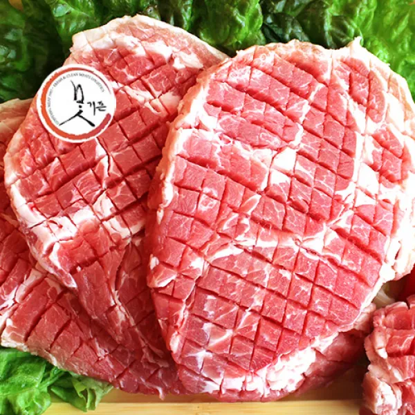  지엔에프앤씨 통칼집 목살 500gx4 1개 500g *4