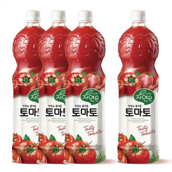 자연은 토마토 1.5l 4병