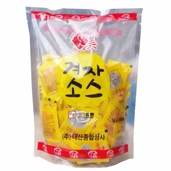 태산 맛미 겨자소스 3g x200개, 1개
