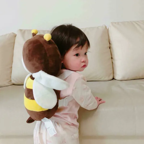 워크맨 베비쿵 머리 보호대 유아쿠션 했쪄 아기 머리보호대 베비쿵 꿀벌