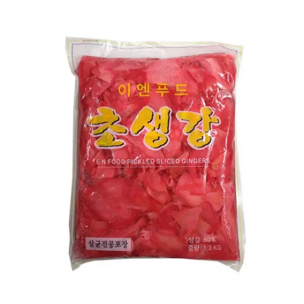 BZ식품군 농수산물 축산물_이엔적초생강 1.3kg_도매 식자재 선물용품, 본상품선택