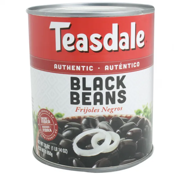 Teasdale 블랙 빈즈 프리졸 네그로, 850g, 1개