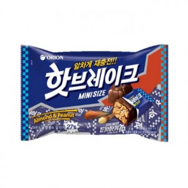 오리온 핫브레이크 미니 532g×1개, 단품, 532g
