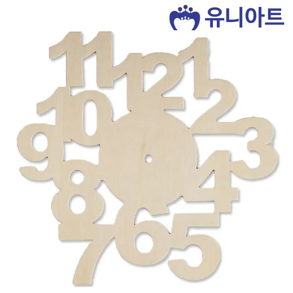 공방 공예 만들기 시계판 숫자 (대) 10개 공예만들기 공작만들기 미술만들기 공예품 공작품 만들기재료