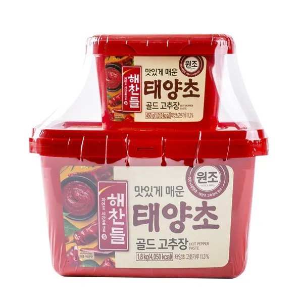 CJ 태양초골드고추장 1.8kg+450g 고추장 CJ 청정원, 10YC_CJ 태양초골드 1.8kg+450g