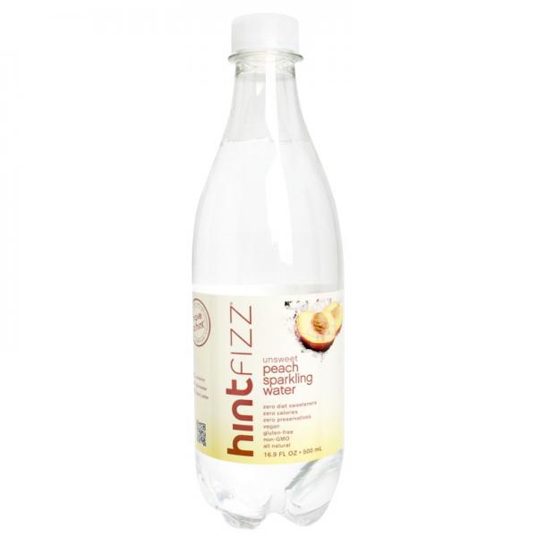 Hint 언스위트 피치 스파클링 워터, 1개, 500ml