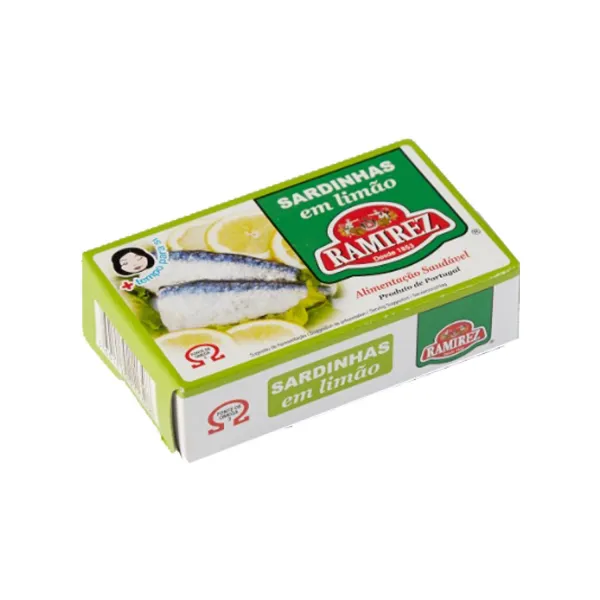 하미레즈 레몬 정어리 통조림, 125g, 1개