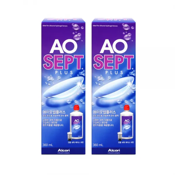 옵티프리 에이오셉플러스360ml 2개, 1개