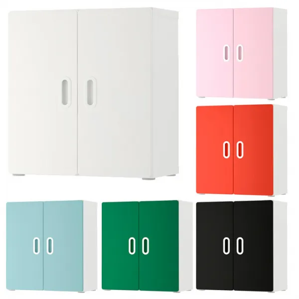 이케아 STUVA 벽수납장/벽장/수납장/장식장, 화이트_792.767.36