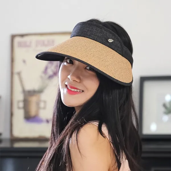 웨스트무브 썬캡 골프 등산 밀짚 여름모자 이취페입 선캡