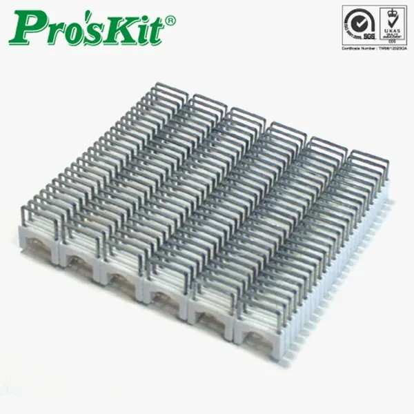 (2개묶음)(Prokit) 8mm 타커용 U자 스템플 공구 생활공구 작업공구 공구세트 수공구류