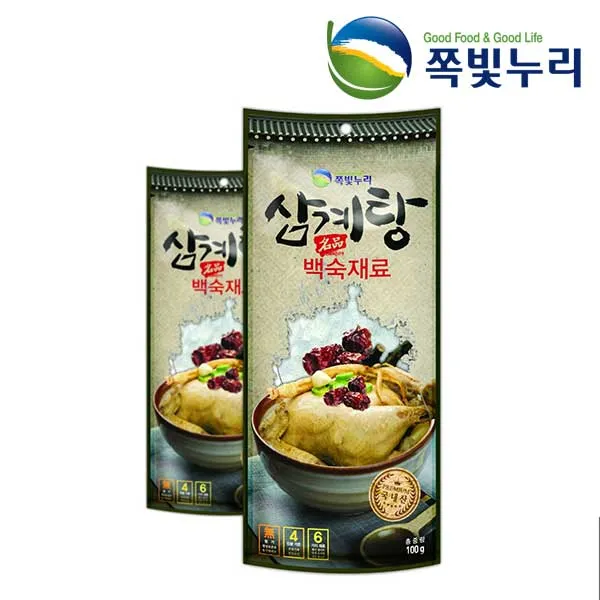 쪽빛누리 프리미엄 백숙재료 티백 100g, 1개