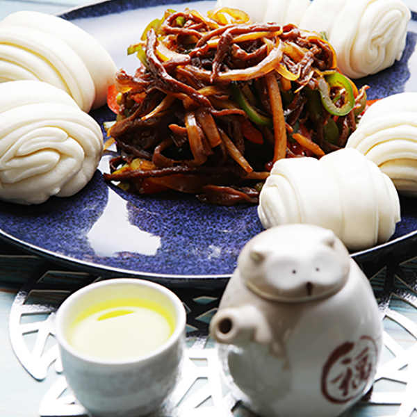 팜앤쿡 소고기 고추잡채 & 꽃빵 (8개) [밀키트 쿠킹박스 반조리 홈파티], 1개, 793g