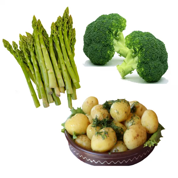 3품목 3kg 아스파라거스 브로콜리 깐감자, 1set, 3kg(아스파라거스 브로콜리 휴게소감자)