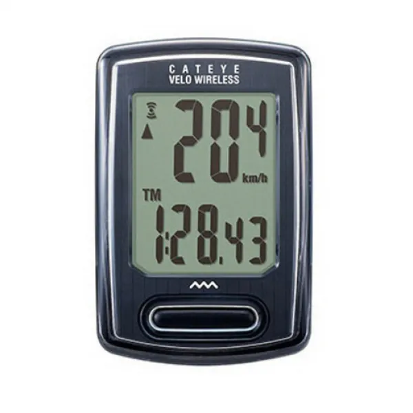 Cateye 속도계/VT-230W 무선 다기능 칼로리 (7색상), 레드