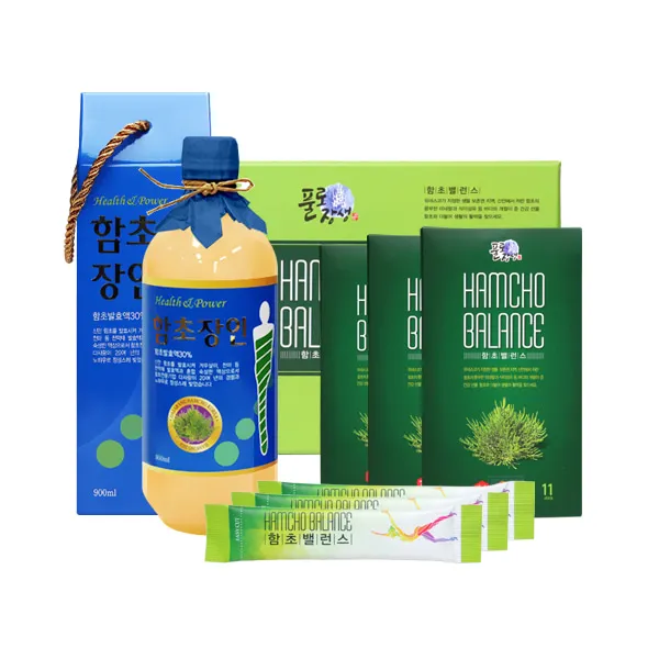 신안함초닷컴 함초밸런스1박스 (66개입) + 함초장인 1병(900ml)SET 남성추천, 1세트