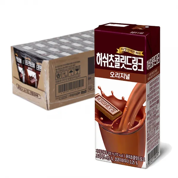 매일유업 허쉬 초콜릿 드링크 오리지날 235ml x24팩, 24팩