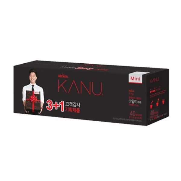 맥심 카누 미니 마일드(3+1기획) 40T