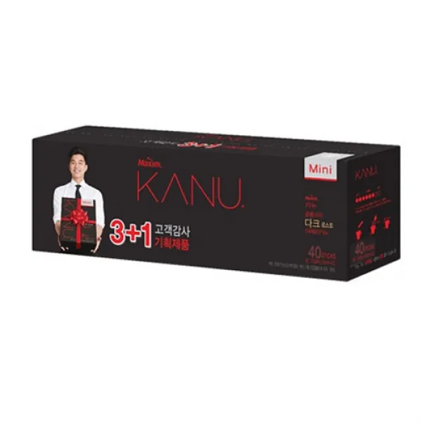 맥심 카누 미니 다크로스트 3+1기획 40t