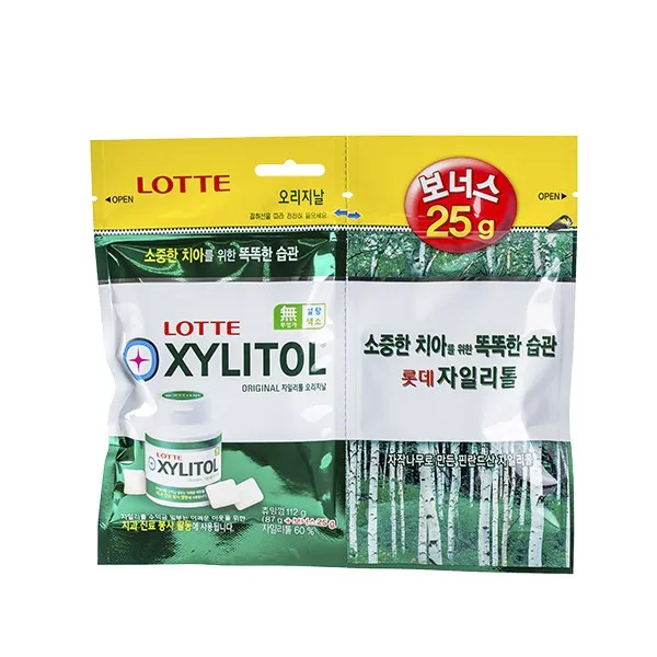 롯데자일리톨 오리지날 껌 리필, 112g, 24개