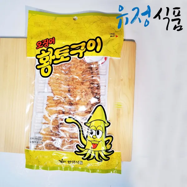 한양식품 무료배송 유정식품 황토구이오징어 30g 5봉