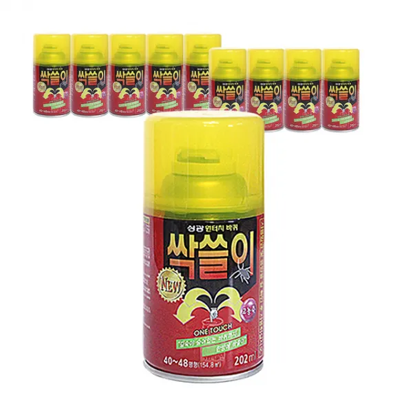 성광제약 싹쓸이 원터치에어졸202ml, 10개, 202ml