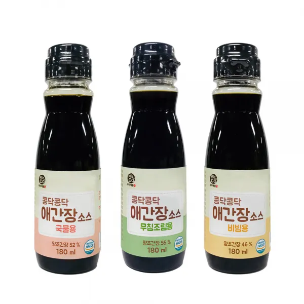 미즈앤코 우리애들밥상 콩닥콩닥 애간장, 1개, 국물용+비빔용+무침조림용