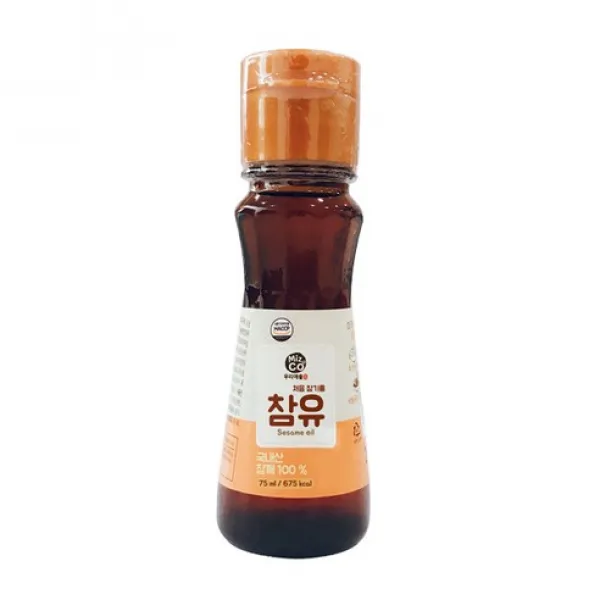 미즈앤코 우리애들밥상 우리아이 처음참기름 참유