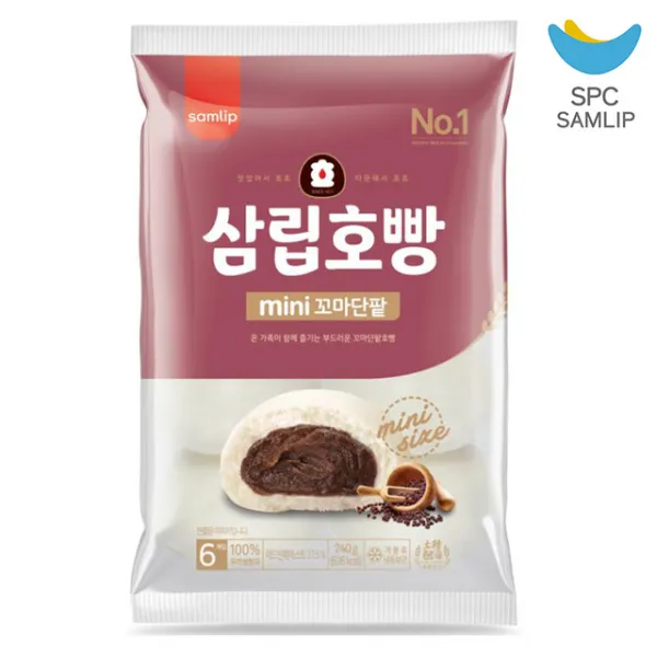 삼립 삼립호빵 mini 꼬마단팥 6개입, 40g