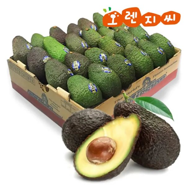 오렌지씨 아보카도 30과 대용량 1박스, 1box, 중과(175g 내외)