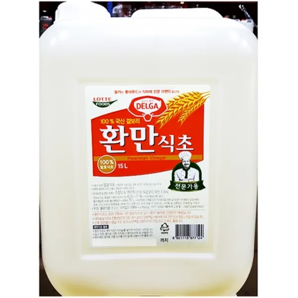 Bw식품군 농수산물 축산물_환만식초(롯데 15L) 식초_도매 식자재 먹거리 선물용품, 본상품선택