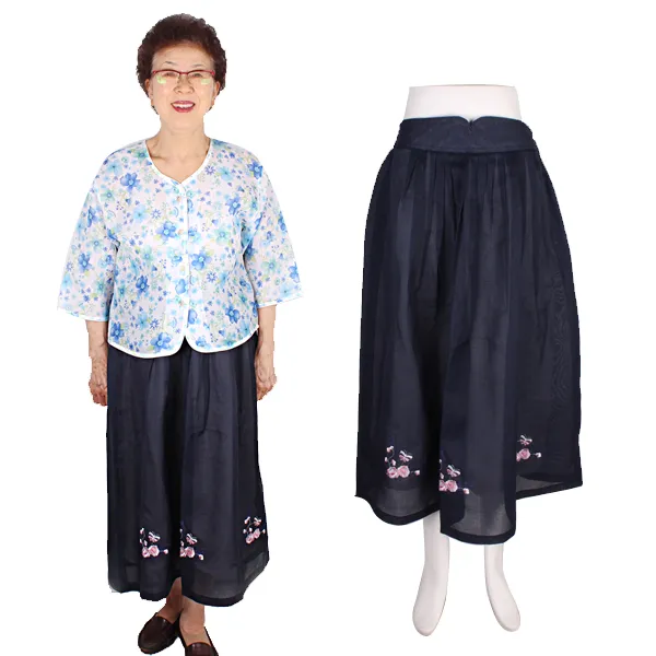 할마마마 칠부물모시저고리치마 여름생활한복 개량한복할머니옷