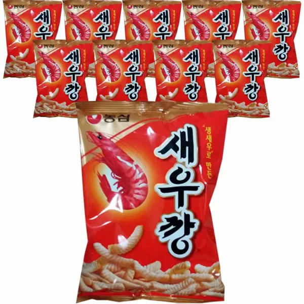 농심 [무료배송] 새우깡 90g 10입, 1box