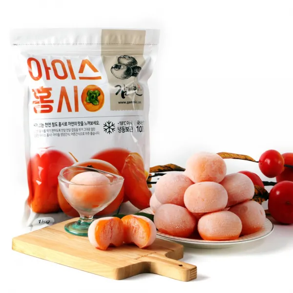 감미인 씨없는 청도 아이스홍시 탈피, 1개, 3kg(35-45과내외)