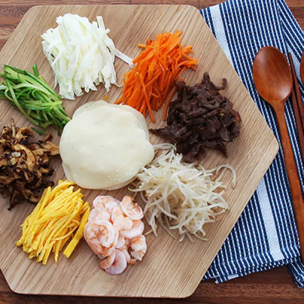 Cooktem 구절판, 2인분