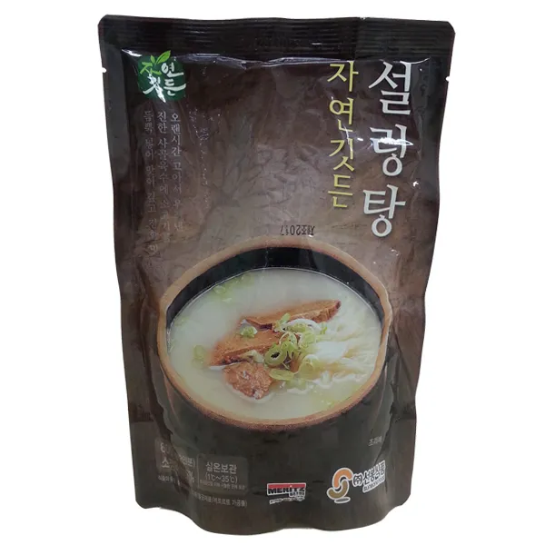 선봉식품 자연깃든 설렁탕 캠핑 실온보관, 600g, 1개