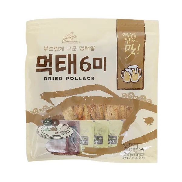 이천사물산 조미건어포 먹태 6미 270g 술안주 안성맞춤, 1개