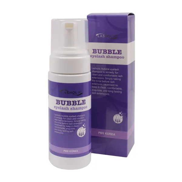 래쉬홀릭 래쉬홀릭버블아이래쉬샴푸 속눈썹클렌징 속눈썹연장전처제 160ml, 1개